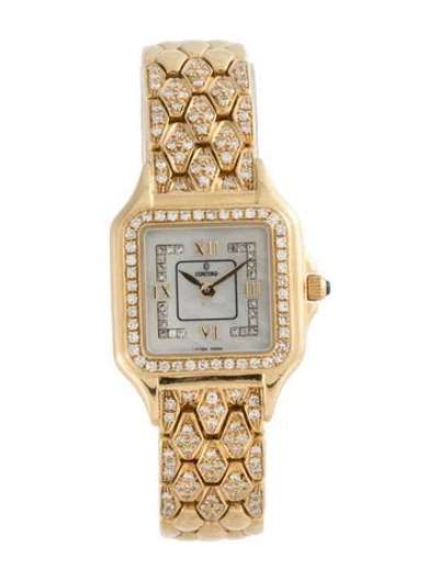 Pre-owned Concord Ladies Dress Watch, 22mm In Multicolor