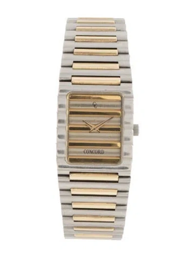 Pre-owned Concord Mariner Sg Watch, 19mm In Multi
