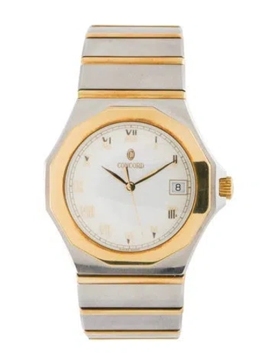 Pre-owned Concord Mariner Watch, 37mm In Multi