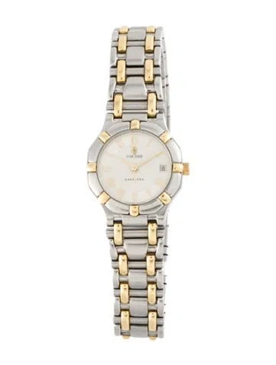 Pre-owned Concord Saratoga Watch, 23mm In Multi