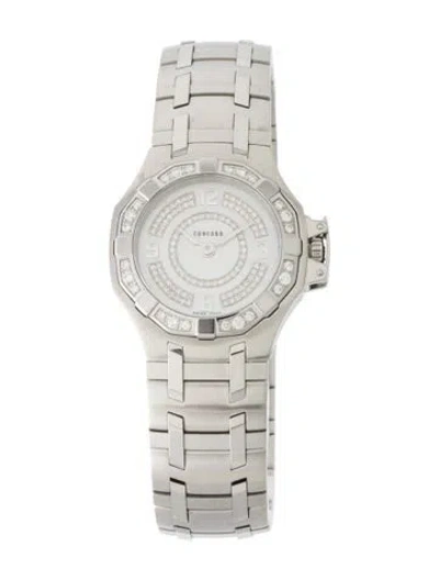 Pre-owned Concord Saratoga Watch, 28mm In Multi