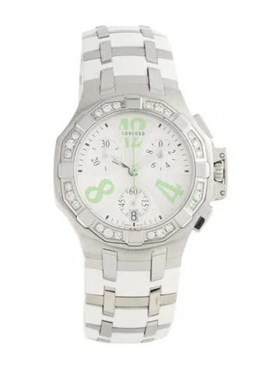 Pre-owned Concord Saratoga Watch, 33mm In Multi