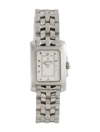 Pre-owned Concord Sportivo Watch, 19mm In Multicolor