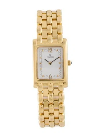 Pre-owned Concord Veneto Mini Watch, 19mm In Multi
