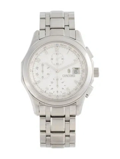 Pre-owned Concord Ventu Watch, 40mm In Multicolor