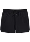 Condition Aero Perforated Stretch-jersey Shorts In Black