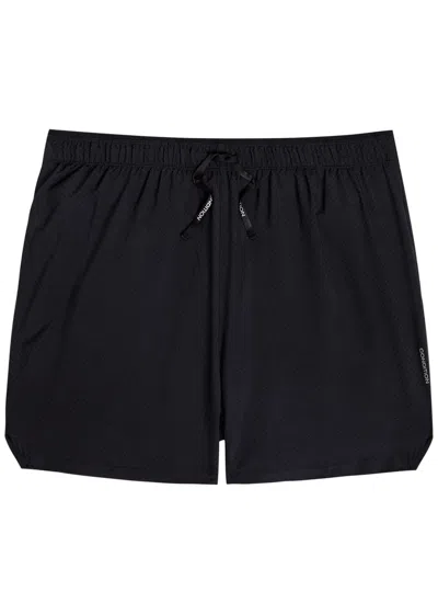 Condition Aero Perforated Stretch-jersey Shorts In Black