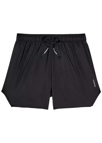 Condition Aero Perforated Stretch-jersey Shorts In Black