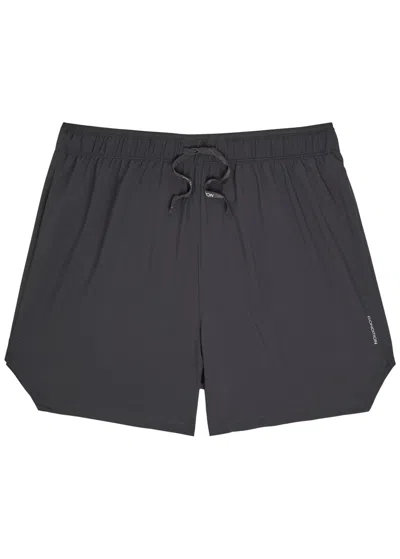 Condition Aero Perforated Stretch-jersey Shorts In Black