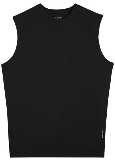 Condition Aero Stretch-jersey Tank In Black