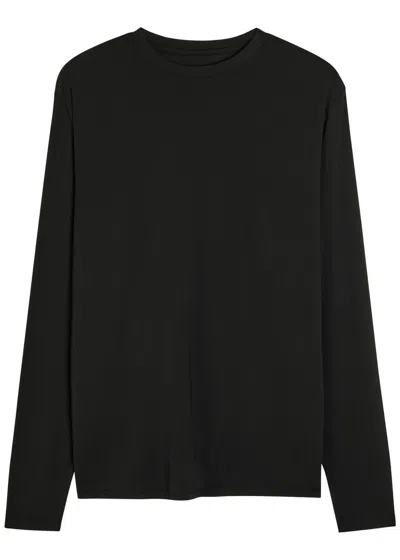 Condition Aero Stretch-jersey Top In Black