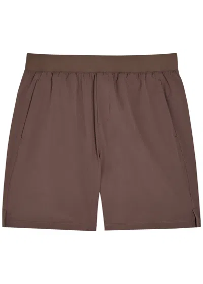 Condition Core Logo Shell Shorts In Brown