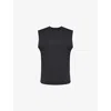 Condition Mens Black Aero Crew Neck Jersey Tank Top In Black