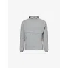 Condition Mens Hooded Regular-fit Stretch-woven Jacket Mid Grey