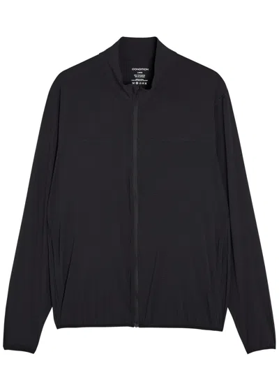 Condition Training Stretch-jersey Jacket In Black