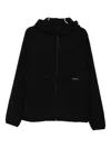Condition Wear Zip-up Windbreaker In Black