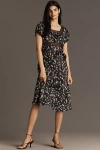 Conditions Apply Adeon Short-sleeve Slip Midi Dress