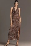 Conditions Apply Anny Sleeveless Cowl-neck Maxi Dress