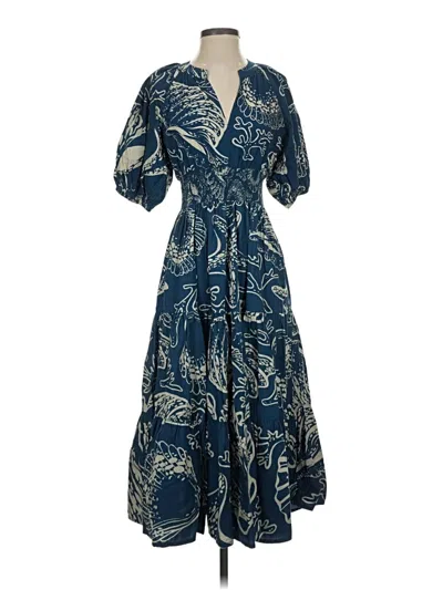 Pre-owned Conditions Apply Casual Dress In Blue