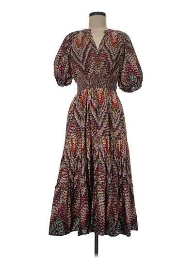 Pre-owned Conditions Apply Casual Dress In Brown
