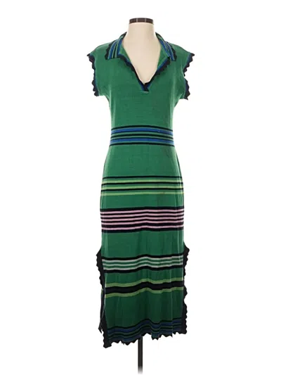 Pre-owned Conditions Apply Casual Dress In Green