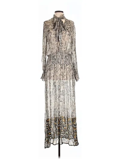 Pre-owned Conditions Apply Casual Dress In Silver