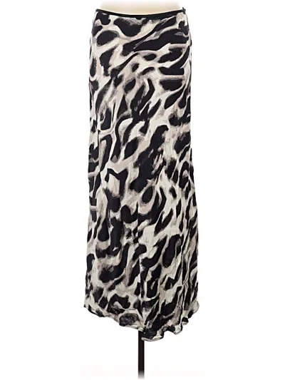 Pre-owned Conditions Apply Casual Skirt In Silver