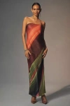 Conditions Apply Chloe Maxi Slip Dress In Multicolor