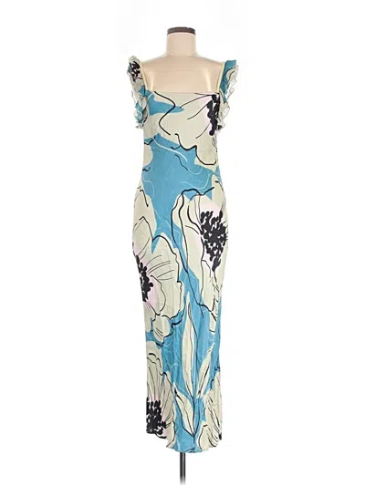 Pre-owned Conditions Apply Cocktail Dress In Blue