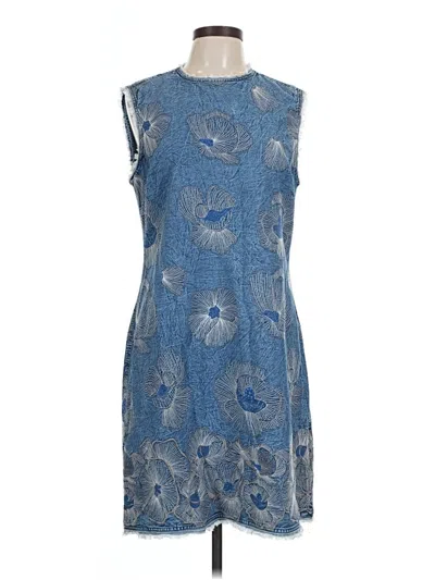 Pre-owned Conditions Apply Cocktail Dress In Blue