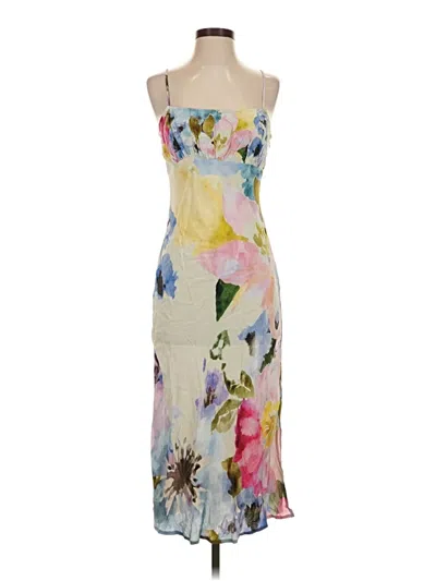 Pre-owned Conditions Apply Cocktail Dress In Ivory