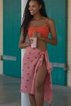 Conditions Apply Diva Strawberry Icon Sarong In Multicolor