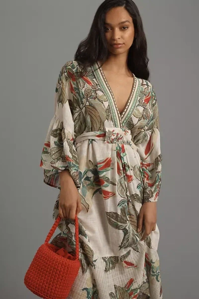 Conditions Apply Floral Kaftan In Multi