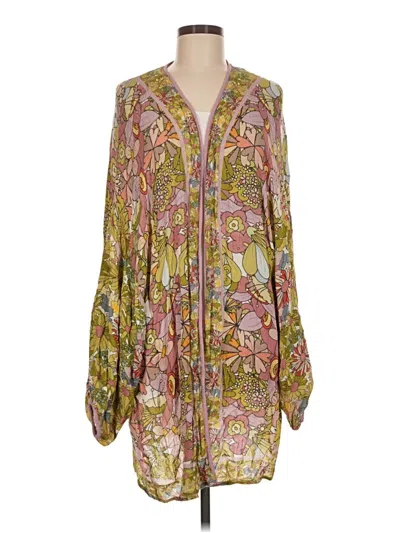 Pre-owned Conditions Apply Long Sleeve Blouse In Yellow