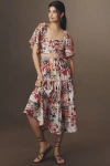 Conditions Apply Raelynn Square-neck Dress In Neutral