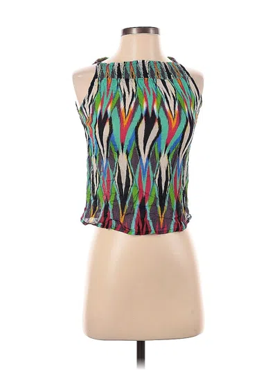 Pre-owned Conditions Apply Sleeveless Blouse In Green