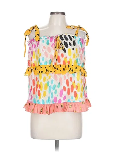 Pre-owned Conditions Apply Sleeveless Blouse In Yellow