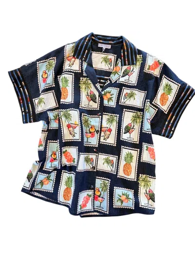 Conditions Apply Women's Darilyn Shirt In Navy