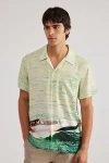 CONEY ISLAND PICNIC FACTORY TEAM CAMP SHIRT TOP, MEN'S AT URBAN OUTFITTERS