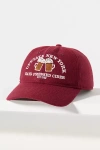 Coney Island Picnic Fall Icon Baseball Cap In Burgundy