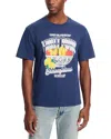Coney Island Picnic Fruit Bowl Graphic Tee In Navy