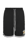 Coney Island Picnic Fruit Bowl Shorts In Black