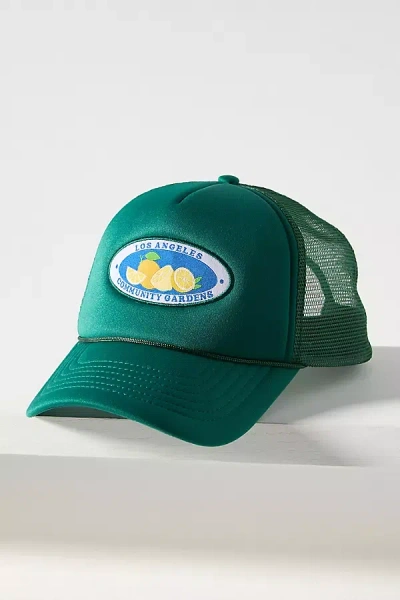 Coney Island Picnic Fruit Patches Trucker Hat In Green