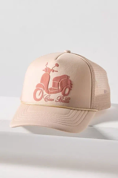Coney Island Picnic Italia Graphic Trucker Hat In Pink