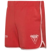 Coney Island Picnic Mens  Factory Team Scallop-hem Gym Shorts In Red/salsa