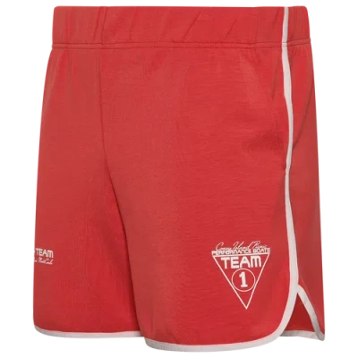Coney Island Picnic Mens  Factory Team Scallop-hem Gym Shorts In Red