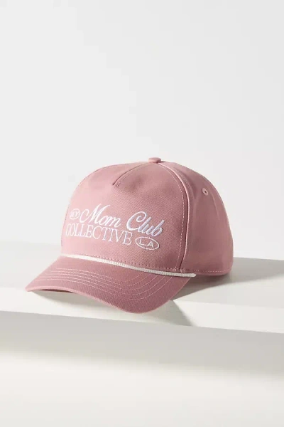 Coney Island Picnic Mom Club Collective Baseball Cap In Pink
