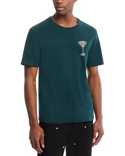 Coney Island Picnic Motel & Lounge Graphic Logo Tee In Olive