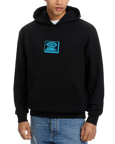 Coney Island Picnic Mountains Graphic Pullover Hoodie In Black
