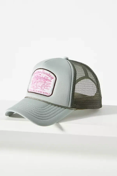 Coney Island Picnic Nautical Trucker Hat